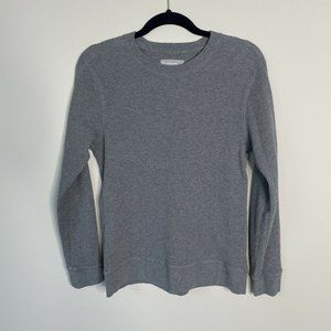 Everlane The Waffle Knit Crew Neck Thermal Shirt